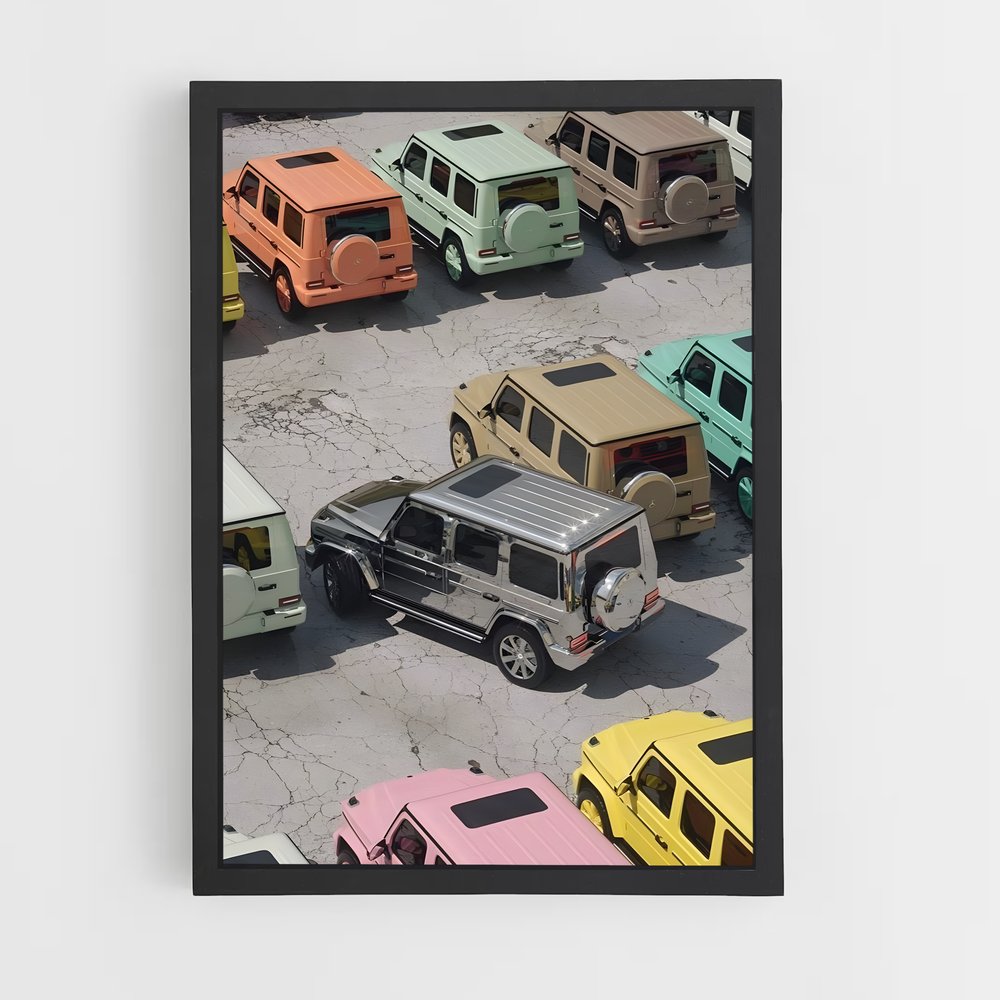 Poster G Wagon Rhapsody – affiche Mercedes (vue 2)